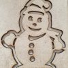 MDF Snowman Stencil