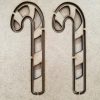 MDF Candy Canes Stencil