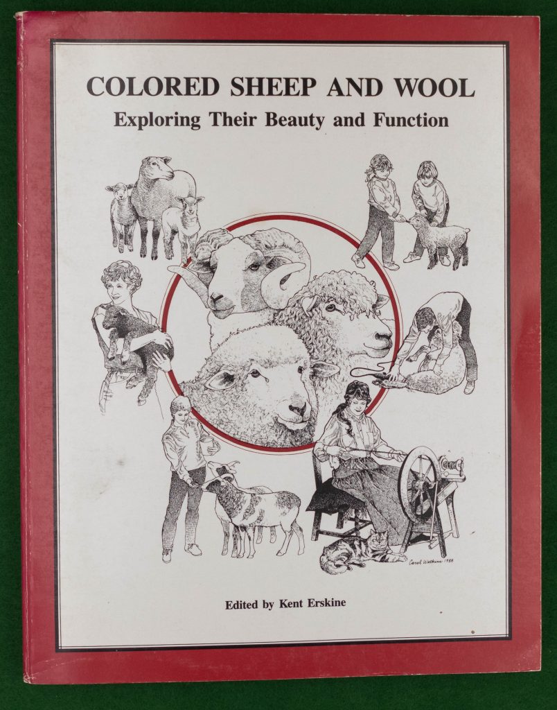 Book Cover: Colored Sheep and Wool