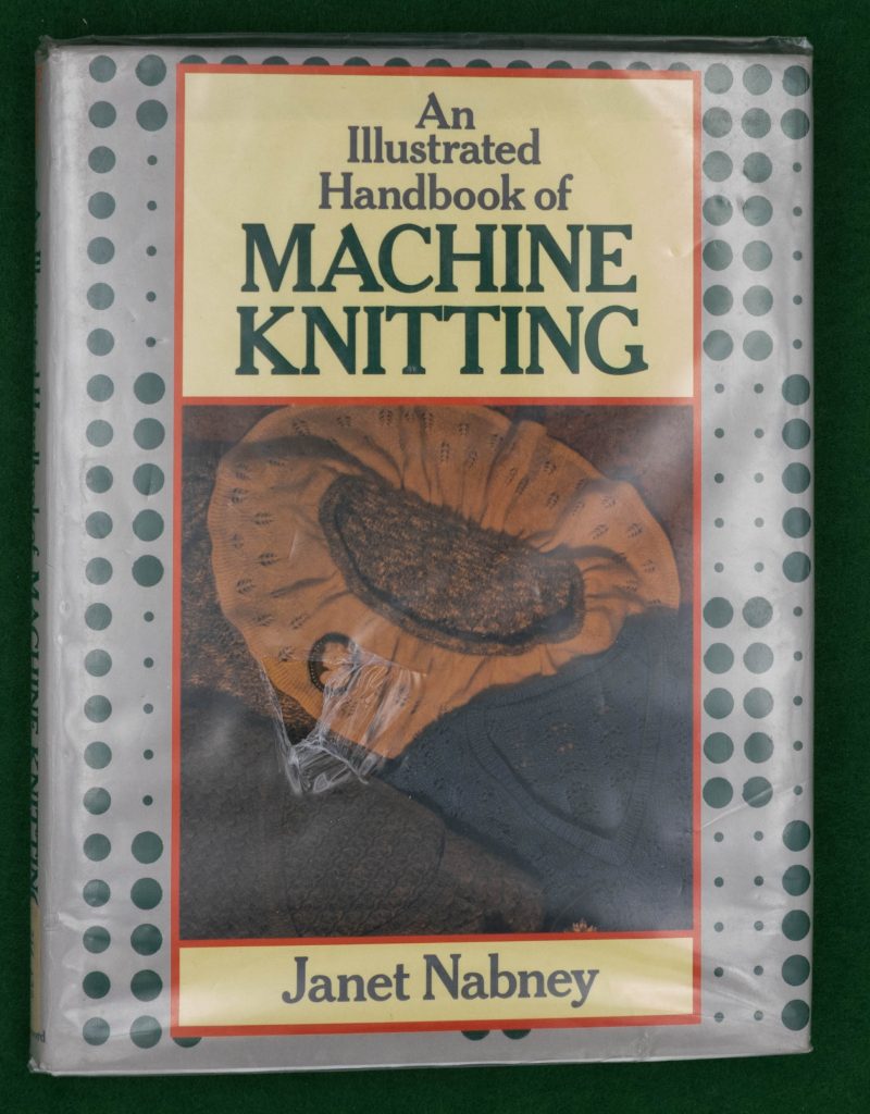 Book Cover: An Illustrated Handbook of Machine Knitting