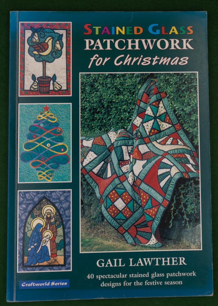 Book Cover: Stained Glass Patchwork for Christmas