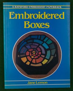 Book Cover: Embroidered Boxes