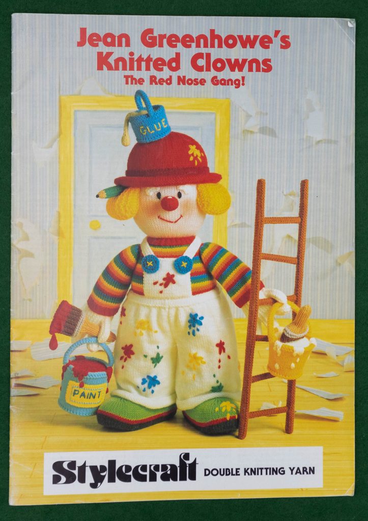 Book Cover: Jean Greehowe's Knitted Clowns