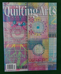 Book Cover: Quilting Arts Magazine - Issue 25