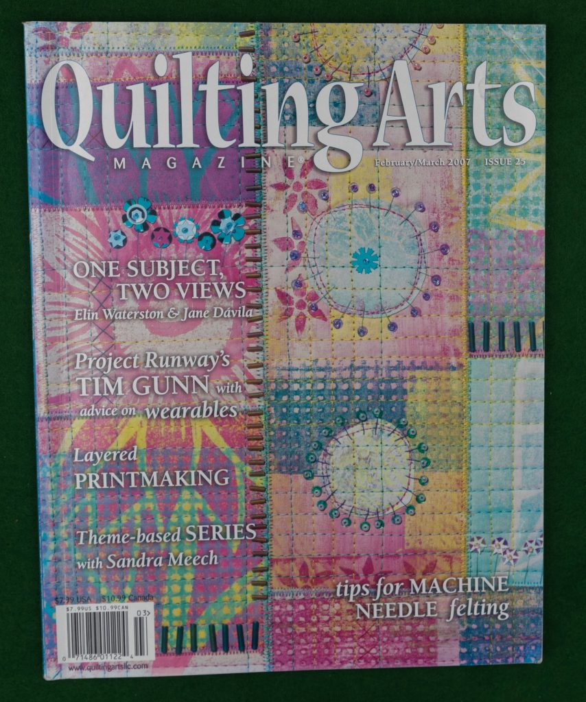 Book Cover: Quilting Arts Magazine - Issue 25