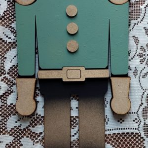 Large MDF Nutcracker – unglued and unpainted