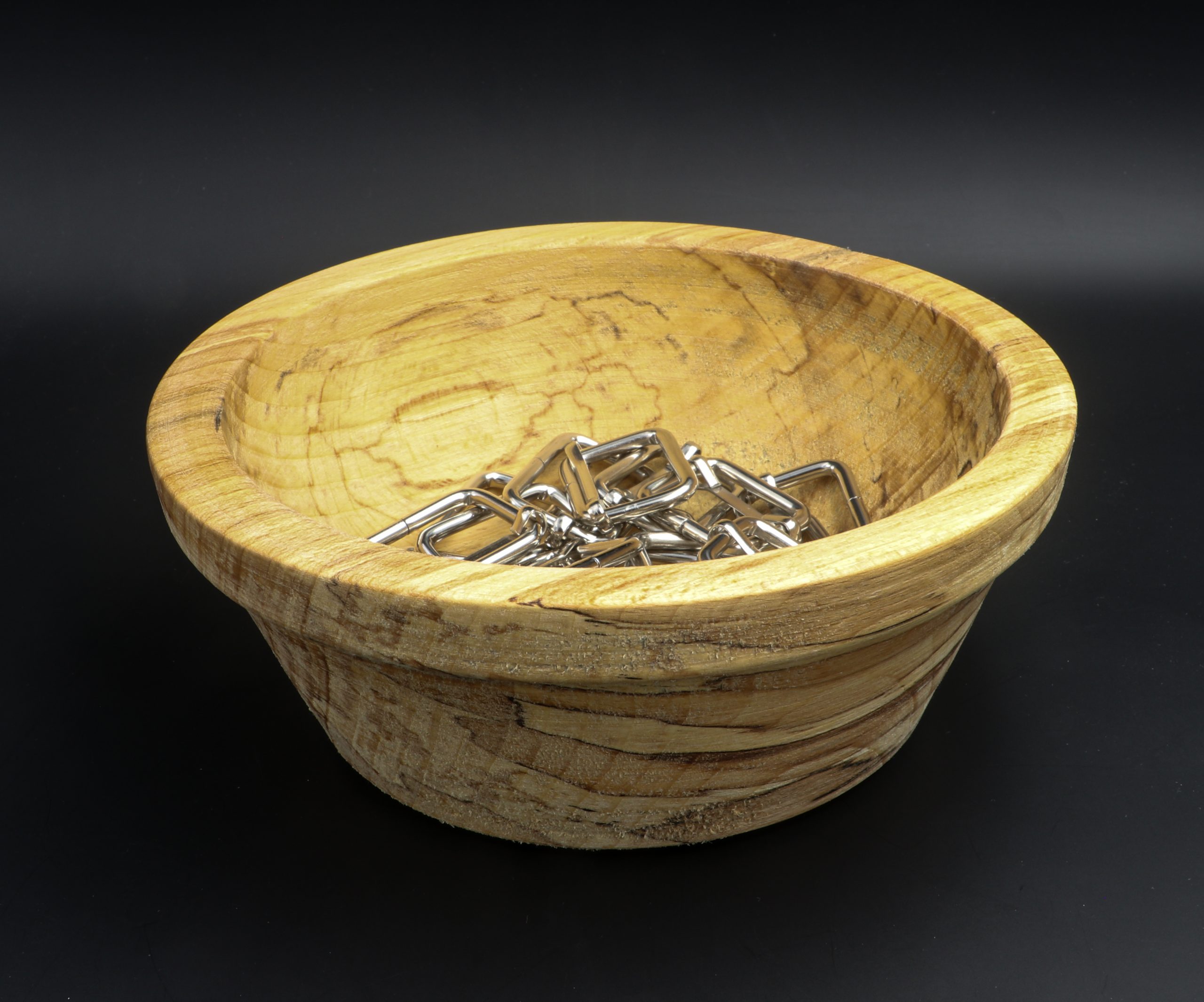 Rustic Spalted Beech Tapered Bowl - Image 2