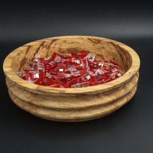 Rounded Spalted Beech Bowl