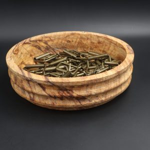 Rounded Spalted Beech Bowl